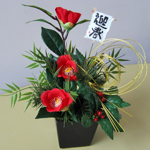 光触媒お正月用飾り・紅