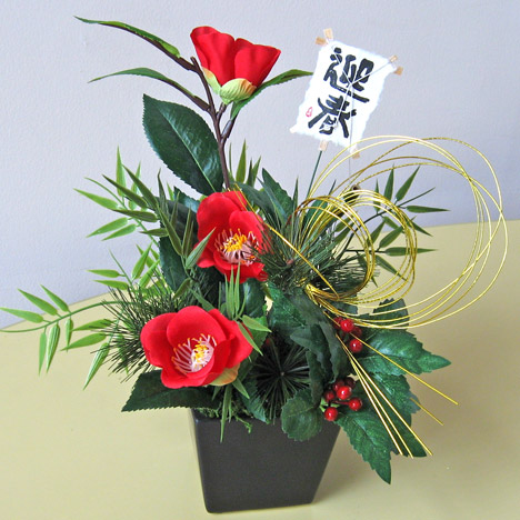 光触媒お正月用飾り・紅